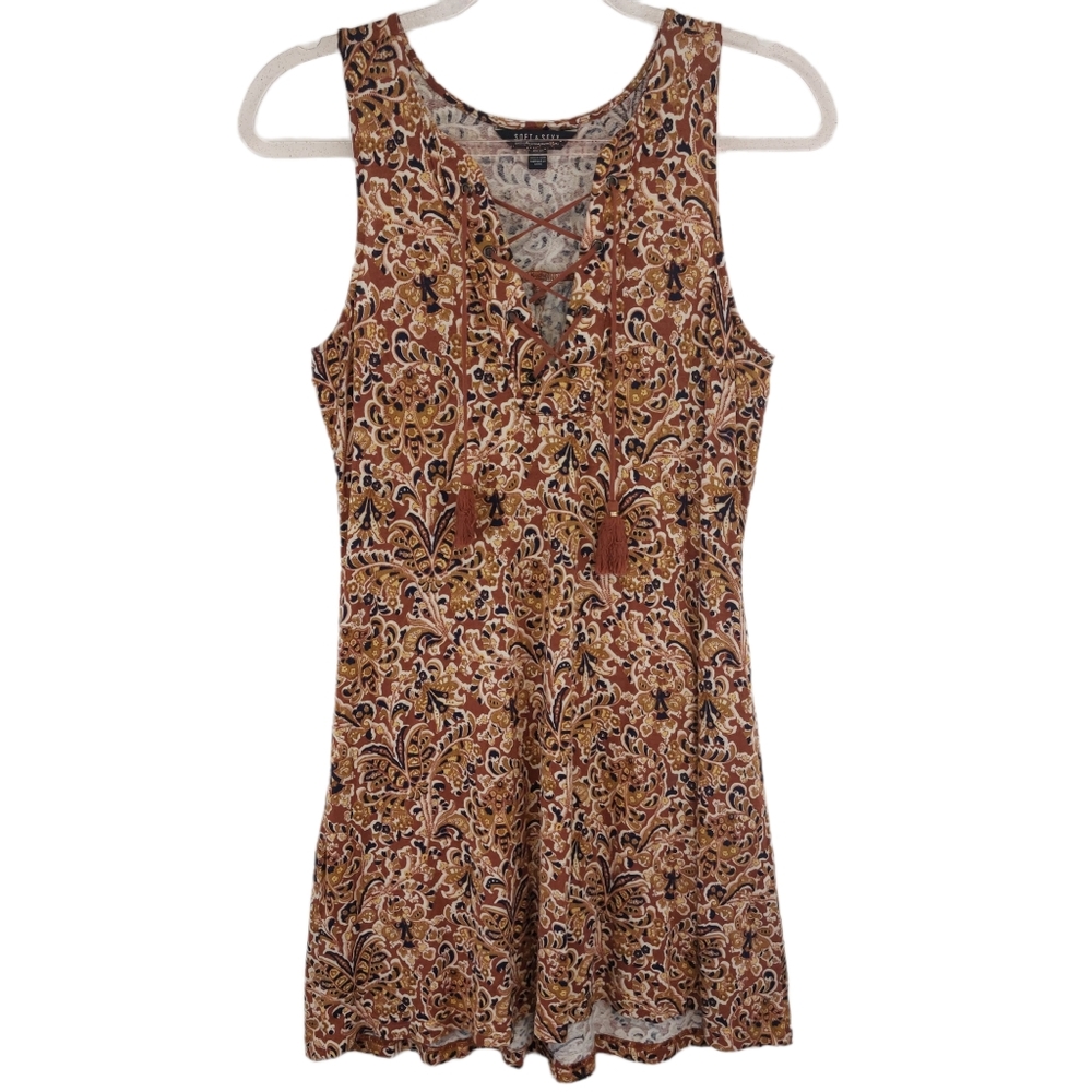 AEO Knit Rustic Boho Western Dress
